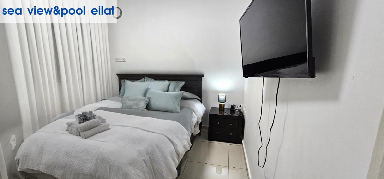 Sea View & Pool Eilat Apartment Екстериор снимка